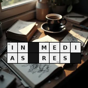 Hasło krzyżówkowe technika narracji w której opowiadanie historii zaczyna się od środka lub zakończenia przedstawionych wydarzeń a nie od początku przedstawiając poprzedzające wydarzenia w formie retrospekcji - in medias res – rozwiązanie, synonimy, podpowiedzi i definicje krzyżówkowe